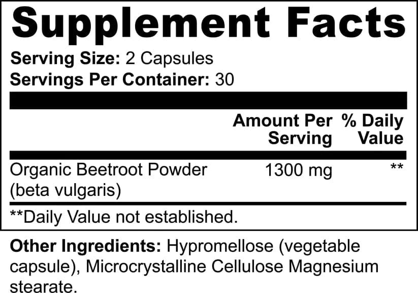 BeetFlow – Natural Nitric Oxide Booster for Daily Energy & Focus