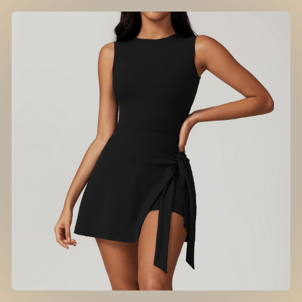 Athleisure Romper Dress