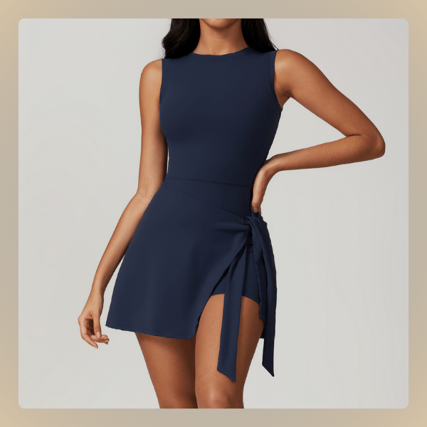 Athleisure Romper Dress