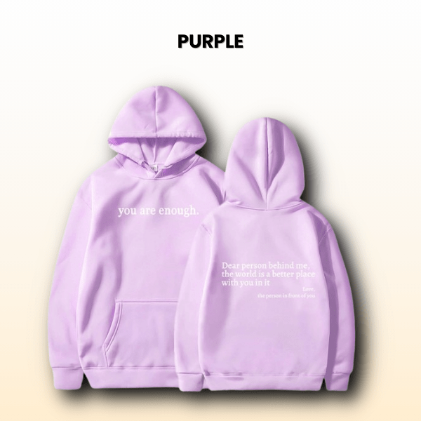 Dear Person Behind Me Hoodie!
