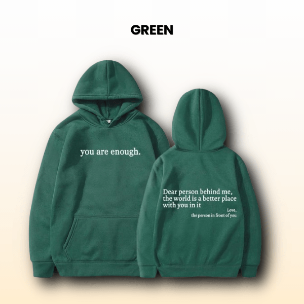 Dear Person Behind Me Hoodie!