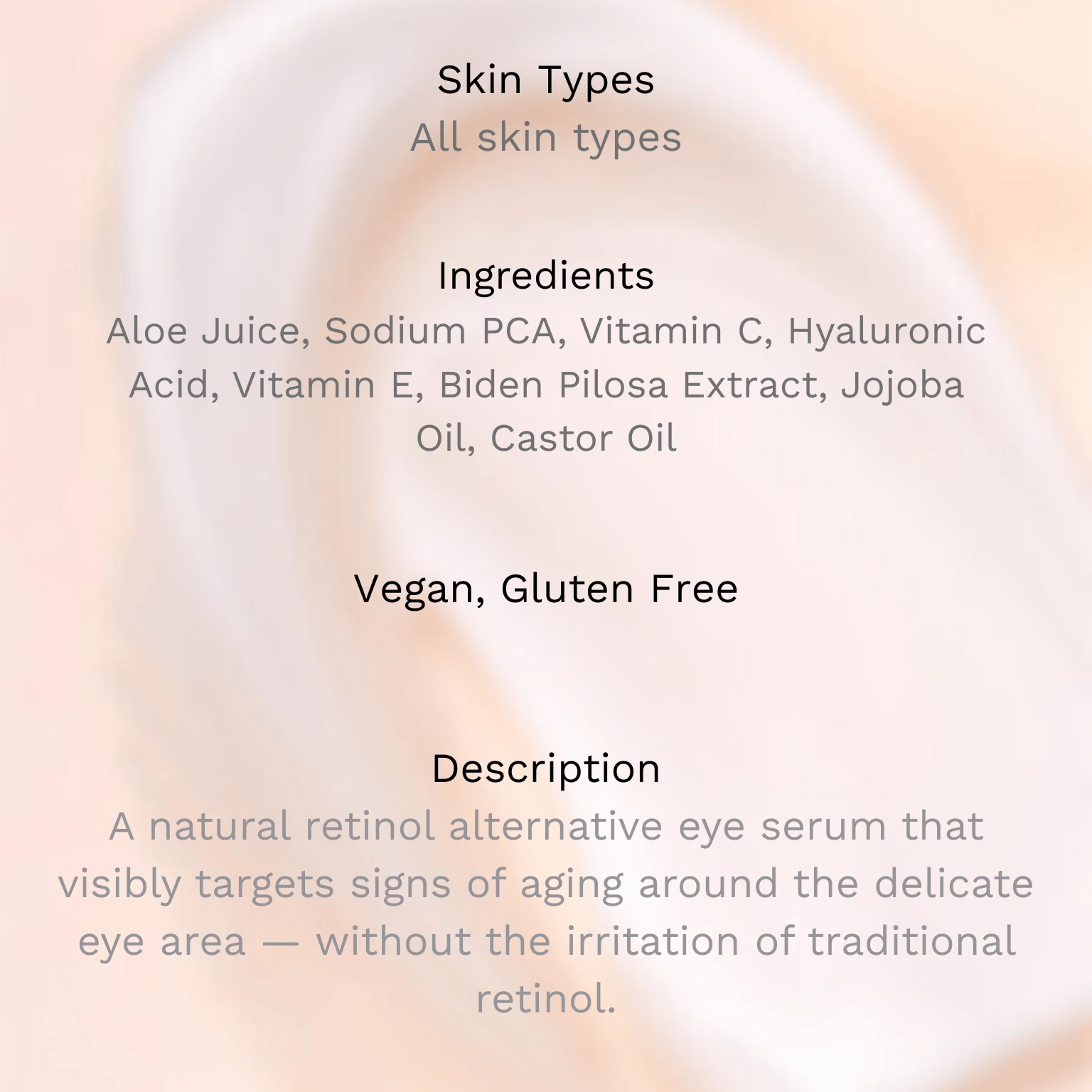 Bidens Pilosa Eye Serum | versafynaturals