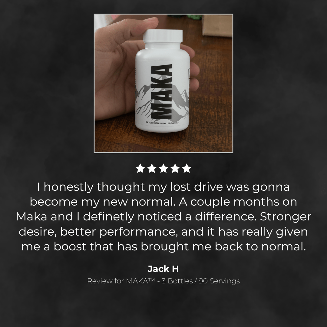 MAKA™ | Tri-Color Maca for Increased Drive
