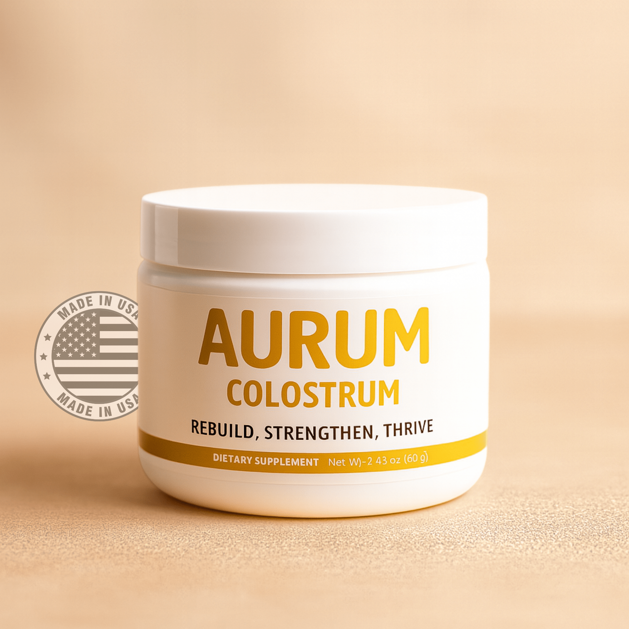 AURUM™ Unflavored Colostrum Powder