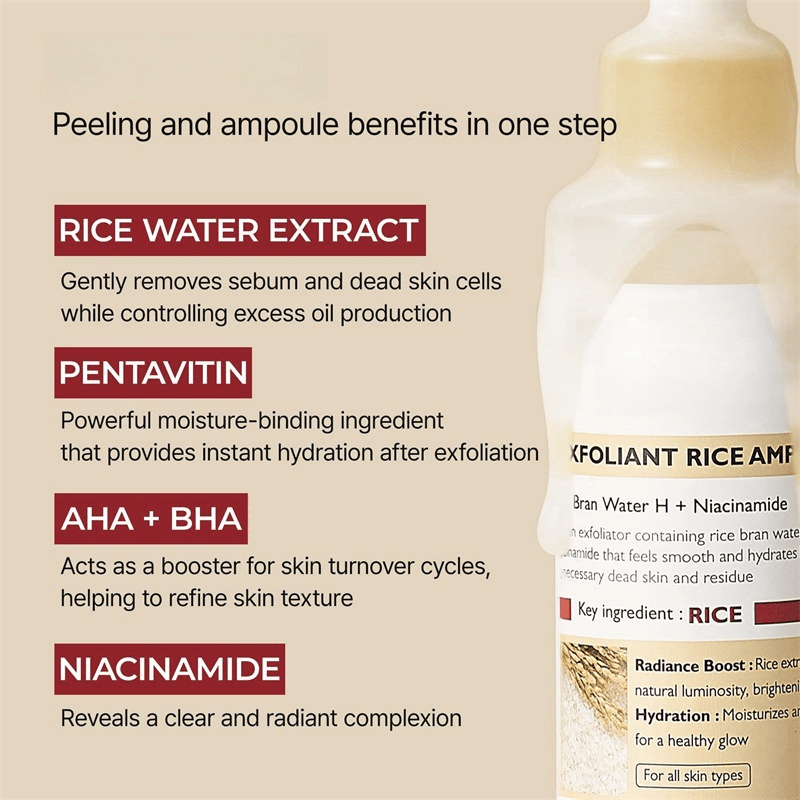 Extract & Smooth Rice Ampoule