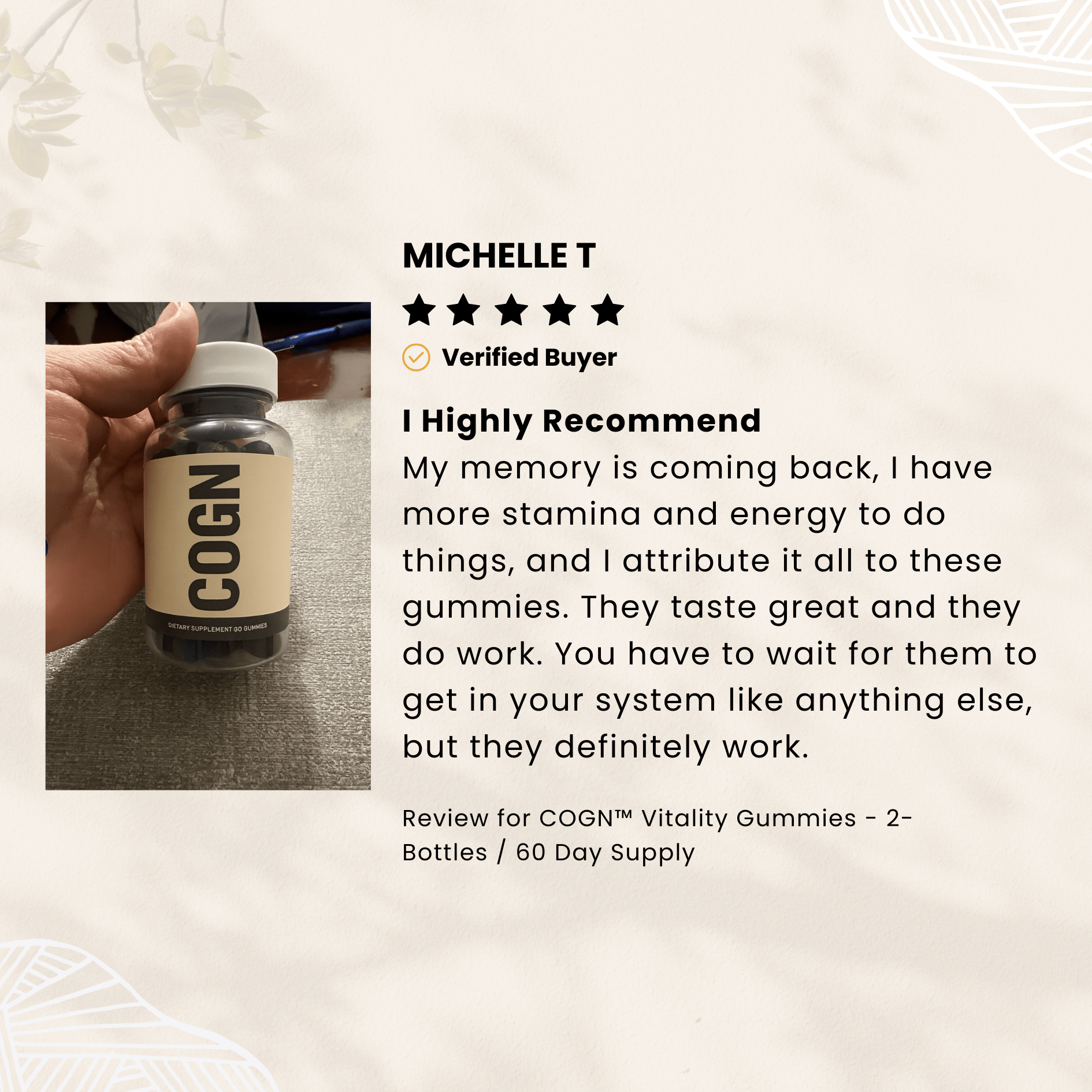 COGN™ Vitality Gummies