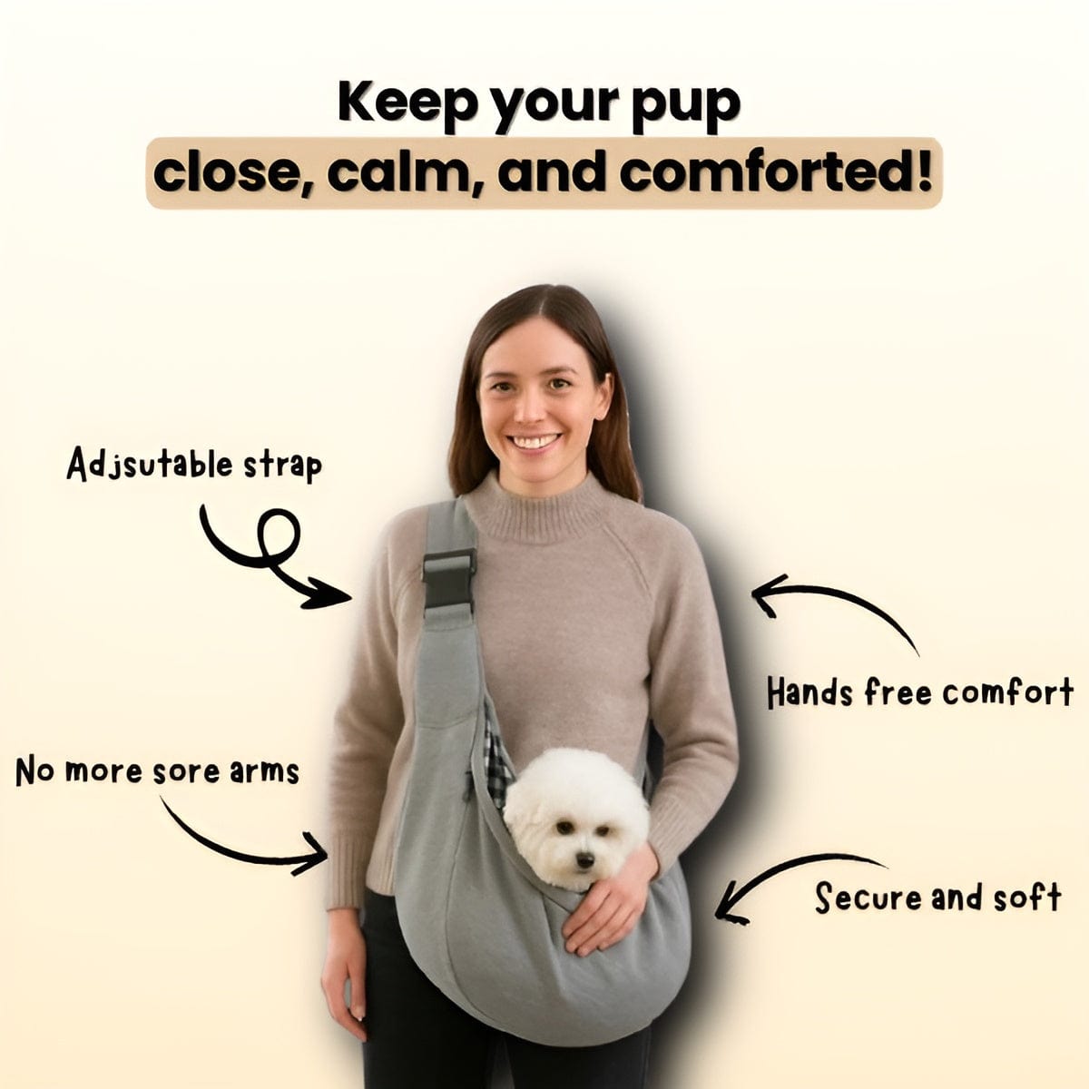 Pup Pouch™ - Premium Pet Sling