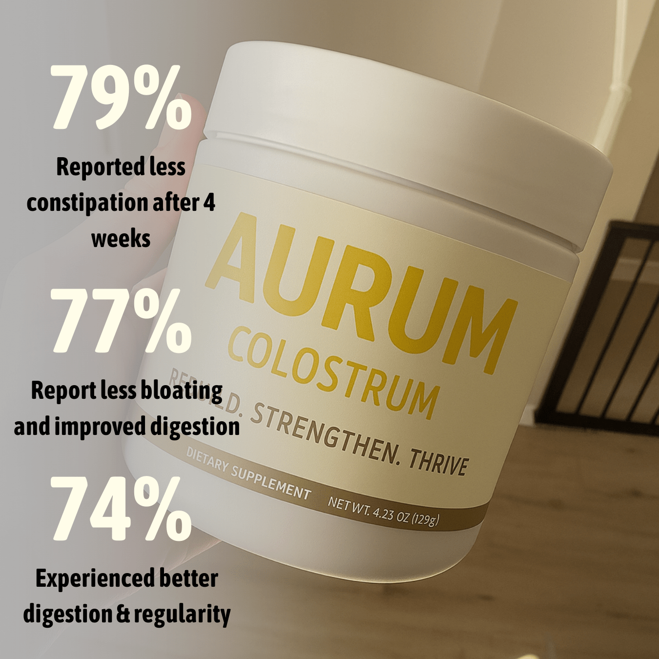 AURUM™ Unflavored Colostrum Powder