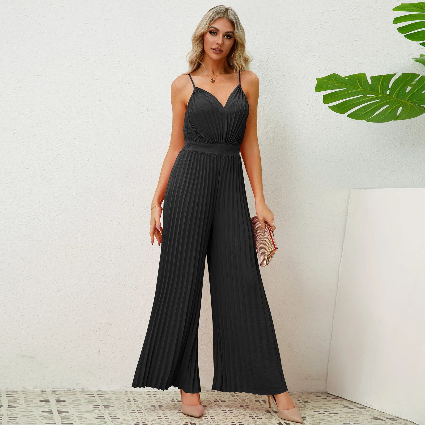 ISLA | Pleated Jumpsuit